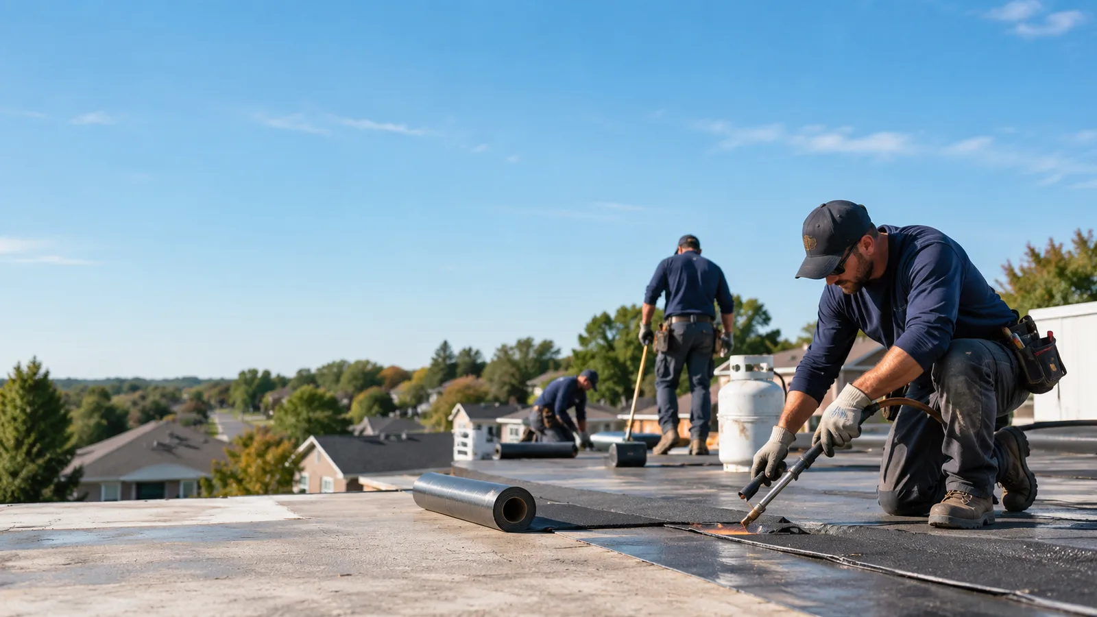 Flat Roof Leak Repair providers in Springhill, LA